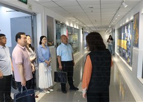 甘肃省定西市城市建设中专莅临雏鹰工作室参观交流